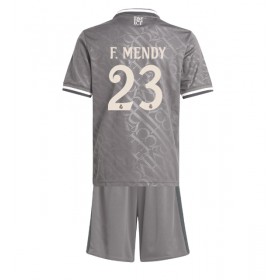 Real Madrid Ferland Mendy #23 Tredje Kläder Barn 2024-25 Kortärmad (+ Korta byxor)